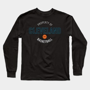 Cleveland Women's Basketball T-Shirt Long Sleeve T-Shirt